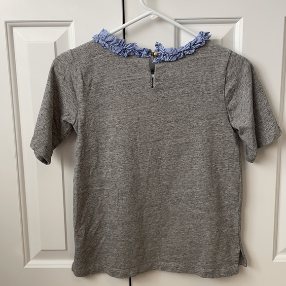 Crewcuts Ruffle Neck Tee - Picture 2 of 4
